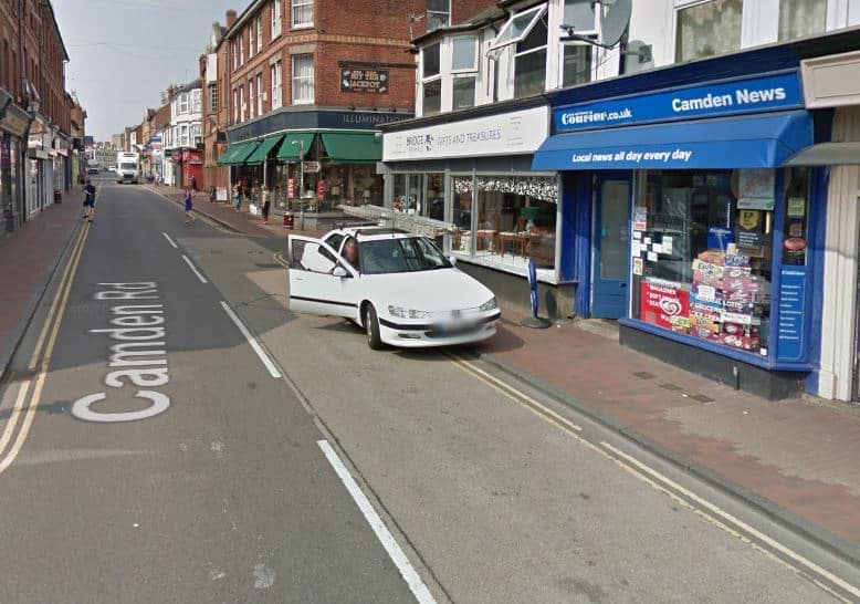 Suspected burglary at Tunbridge Wells shop